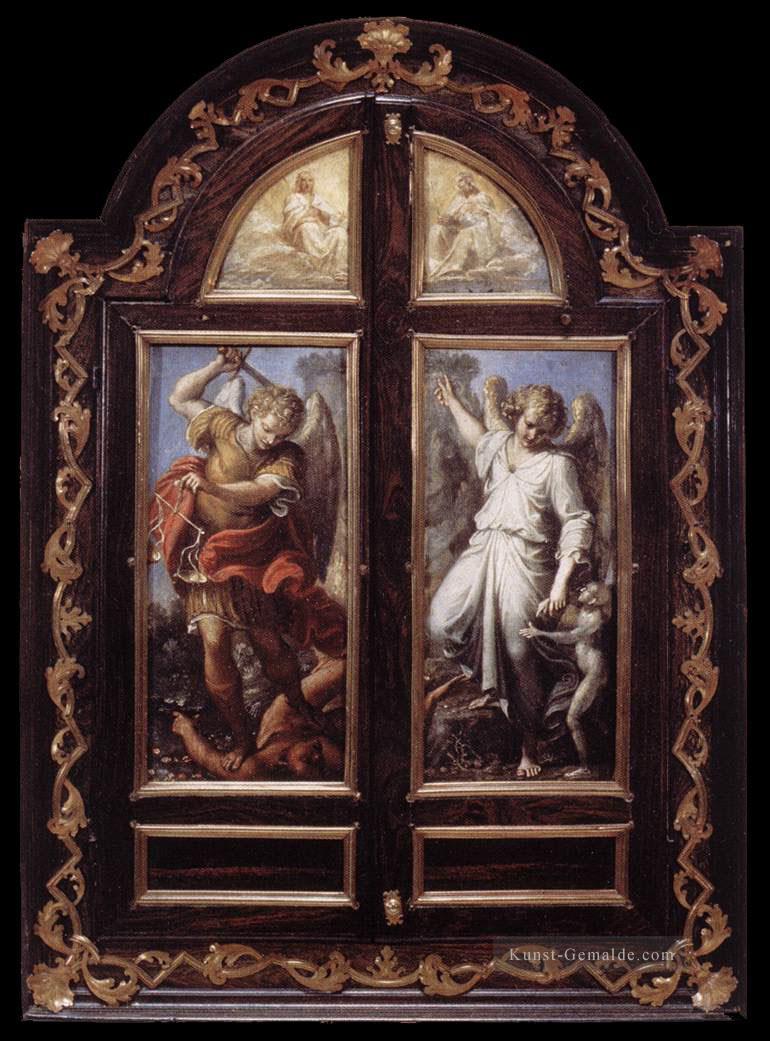 Triptych2 Barock Annibale Carracci Ölgemälde